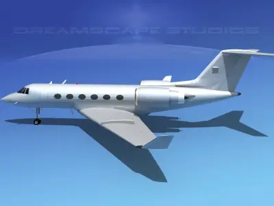 Dreamscape AC-55 Bare Metal 3D model