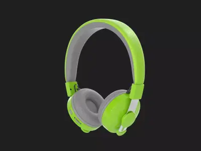 Ear Kids Headphones 3D model