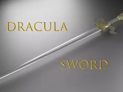 Dracula Sword 3D model