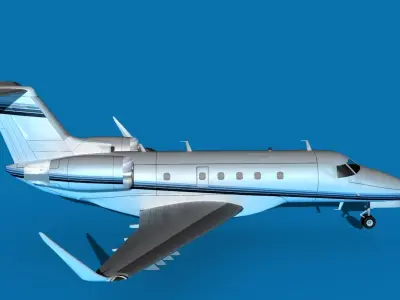 Embraer Praetor 500 V08 3D model