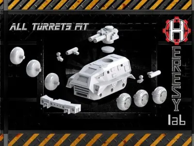 Heresylab - Hera Transport 3D print model