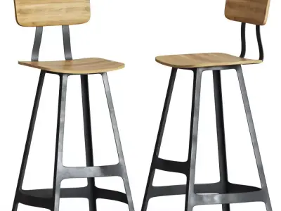 Yardbird stool Sean dix 3D model