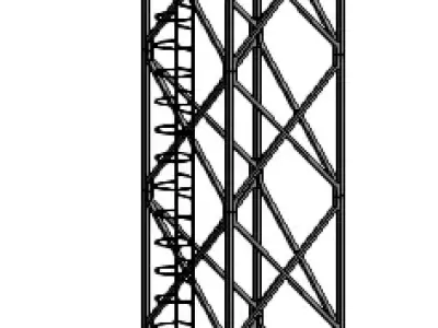 TANQUE ELEVADO  3D model