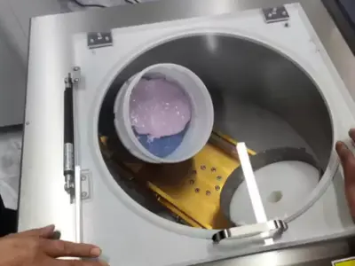 Vacuum Planetary Centrifugal Mixer for Glue and Powder Degassing 3D model