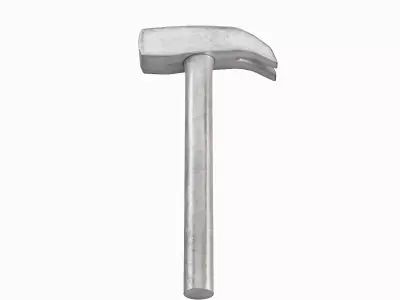 Iron Hammer Set Low-poly 3D model
