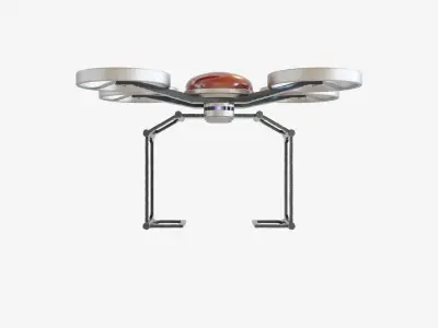 Flying Delivery Drone 3D model