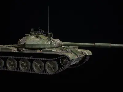  T62-M - Object 166 M6 - Main Soviet Union Battle Tank PBR 