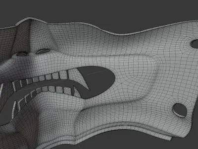 Menpo Mask 3D model