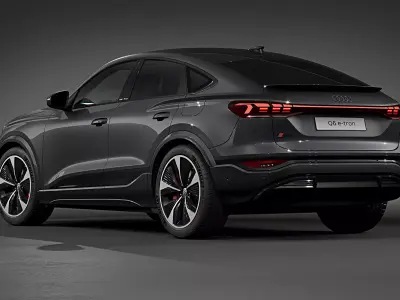 2025 Audi Q6 Sportback e-tron 3D model