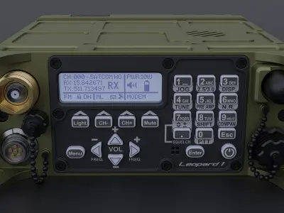 Military Radio 3D model purchase