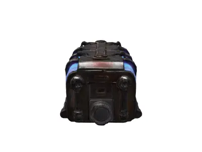 scifi module 3D model