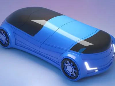 Future Car 29 3D model