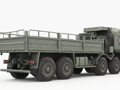 MAN HX77 3D model