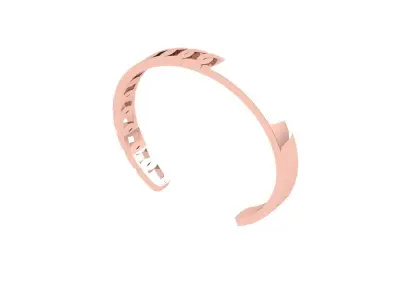 Antiq Mens Braclete 3D print model