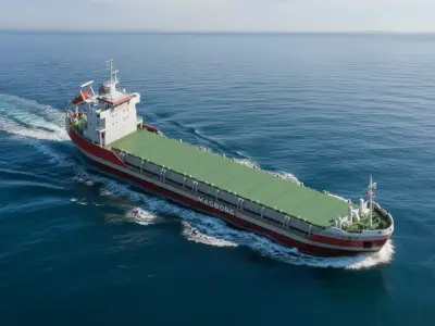Handysize General Cargo Ship 25000 to 35000 DWT 3D model 3D model