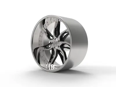 CAPO RUCCI FORGED WHEEL 3D print model
