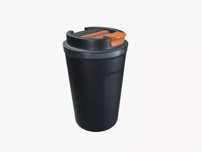 Protein shaker Low-poly 3D model purchase