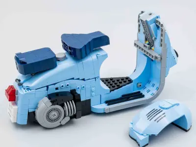 Lego vespa 3D model 3D model