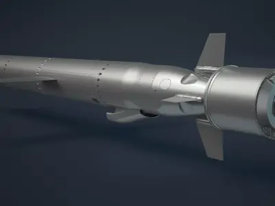 BGM-109G Gryphon High-Poly 3D model
