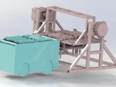 AGV CAR 3D model