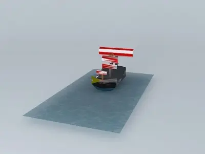 boat Place Free 3D model
