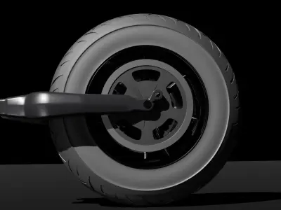 Bike Tyre 3D model