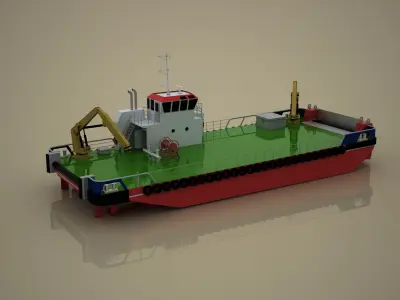 Multicat Vessel  3D model