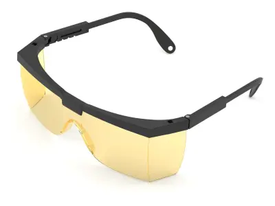 Safety Glasses 3D model buy