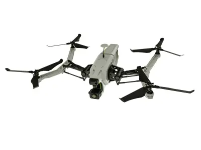 Drone R14 Multi Cam-V4 3D model