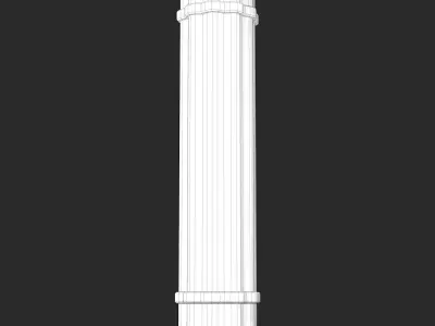 Ancient Column Low-poly 3D model purchase