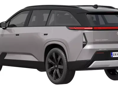 Toyota Highlander 2027 3D model