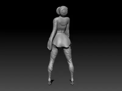 Princess Leia 3D model