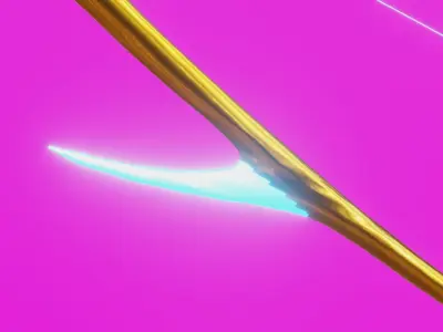 Fantasy Bow Low-poly 3D model buy