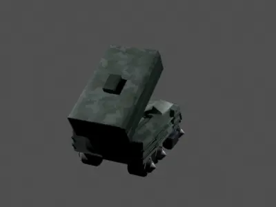 Missile Launcher V1 3D model
