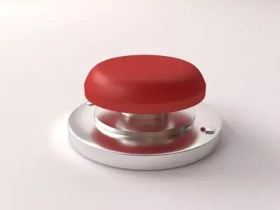 Emergency Button 3D model buy