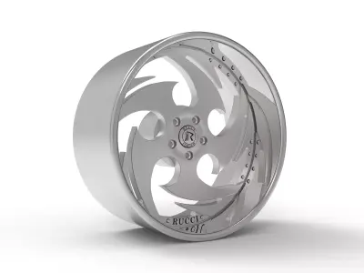 GANJA RUCCI FORGED WHEEL 3D print model