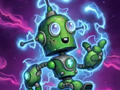 lityle meca from hearthstone 3D model