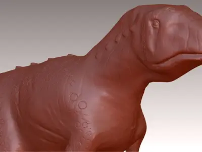 Aucasaurus Dinosaur 3D print model