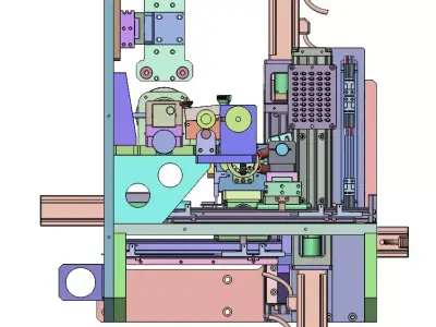 FPC Automatic Laminating Machine 3D model