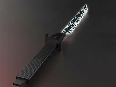 The Mandalorian - Darksaber  3D model