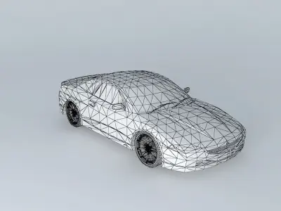  Modified 2001 Alpha Airstream 3.0 Free 3D model