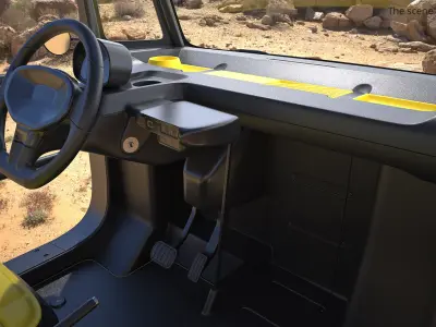  Open Roof Offroad Microcar Khaki 