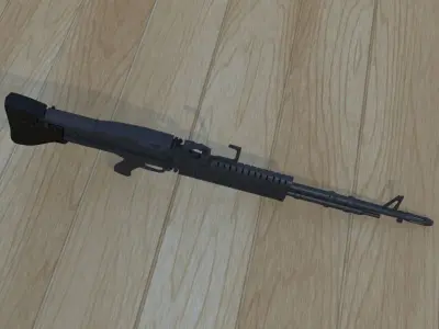 M60 Gun 3D model
