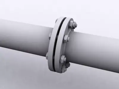 Pipe joint 3D model