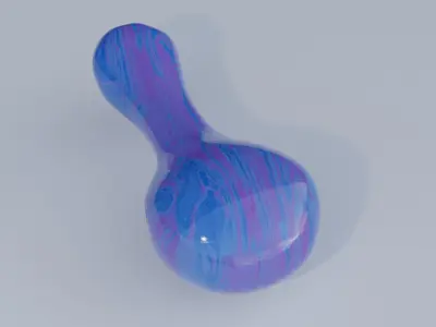 Weed Pipe Collection with multiple 4K Textures 3D model