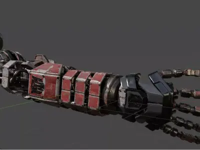 robotic arm Free 3D model buy