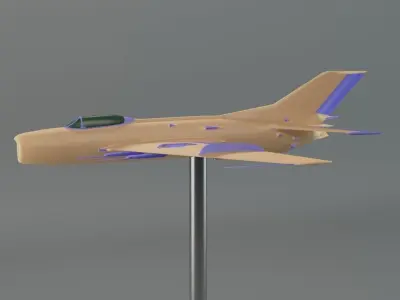 MIG 19 3D print model