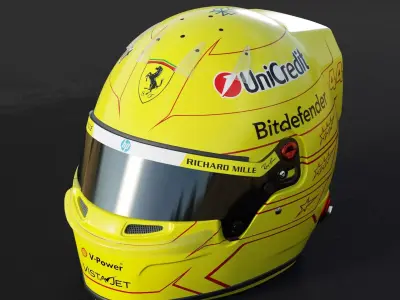 F1 Lewis Hamilton Helmet 2026 3D model