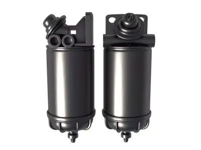 Fuel Filter - Diesel Spin-On Fuel Filters - tractor filter 3D print model
