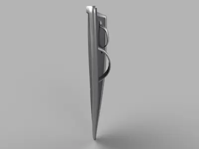 Shield Low-poly 3D model get